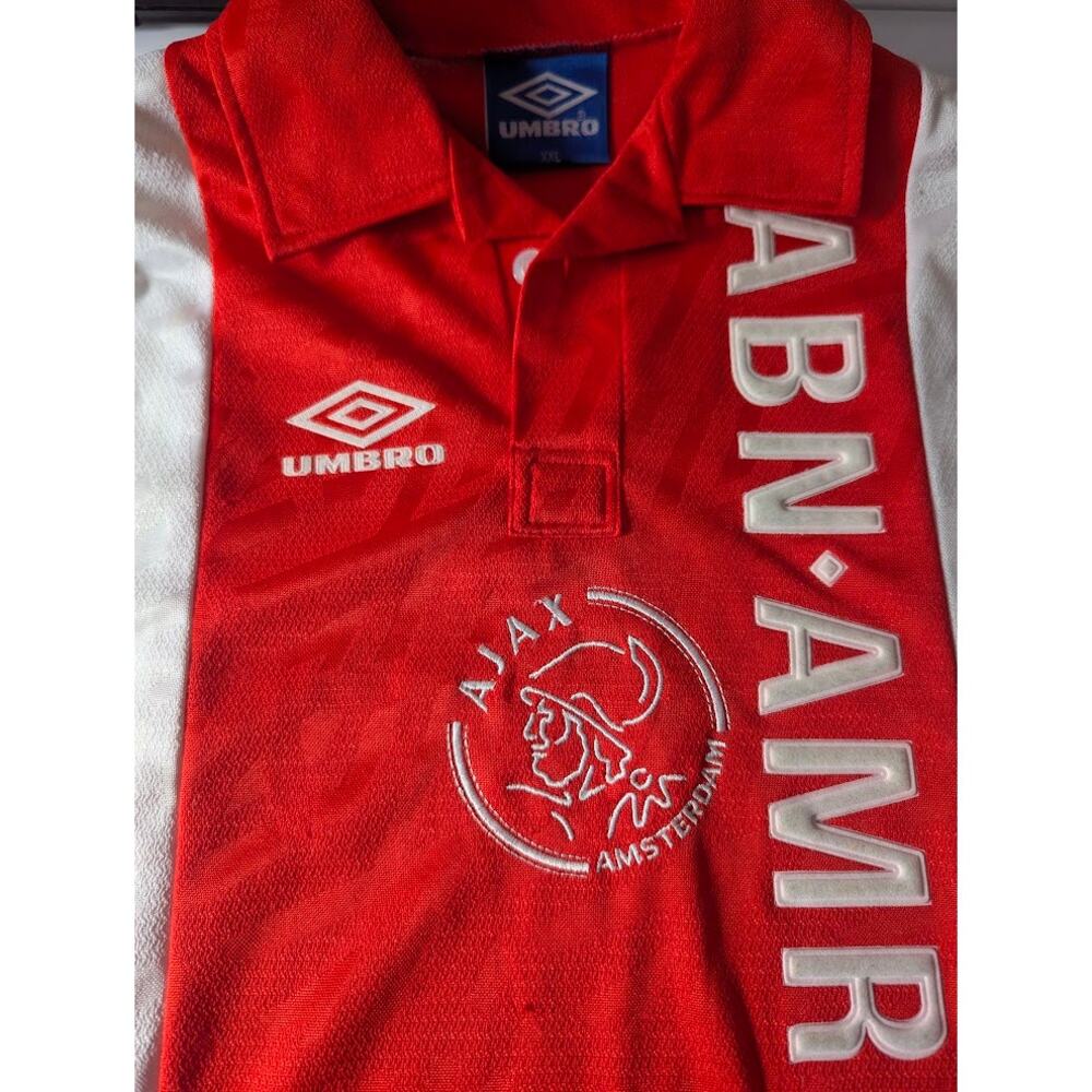 Ajax 1993/94 Home Vintage Jersey Men’s XXL Umbro Authentic - Picture 5 of 10